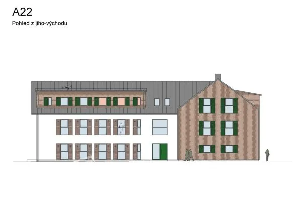 prodej bytu 2+KK 40 m2,  Čachrov - Javorná