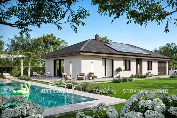 Prodej nadstandardního rodinného domu 149 m2, pozemek 830 m2 v obci Osek u Rokycan